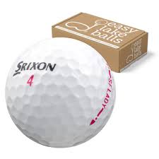 25 Pelotas de Golf SRIXON Soft Feel Lady - Calidad AAA/AA