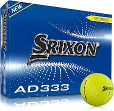 Bolas de Golf SRIXON AD334 Amarillo - Paquete de 12