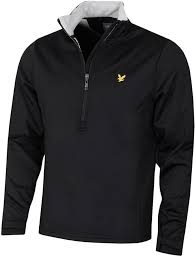 Suéter Windjammer Lyle & Scott para Hombre - Negro Azabache