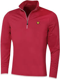 Suéter Tech 1/4 para Hombre Lyle & Scott - Capa de Golf con Cremallera