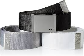 Cinturón de Red Nike para Hombre - Pack de 3