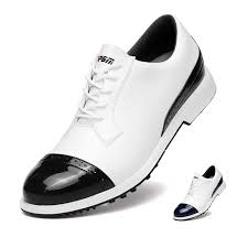 Zapatos de Golf Masculinos Estilo Británico con Picos