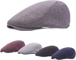 Boinas Vintage para Hombre - Gorras Planas Ajustables
