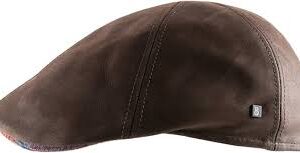 Boinas de Cuero B Collection - Gorra Plana para Golf