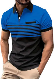 Polo Vintage a Rayas para Hombre - Ligero y Estilo Golf