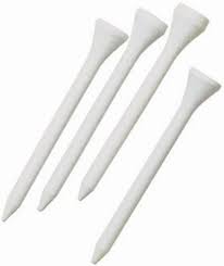Tees de Golf de Madera 69mm - Paquete de 1000