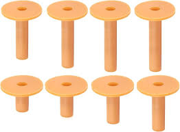 Set de 8 Tees de Golf Irrompibles de Goma - Diferentes Tamaños