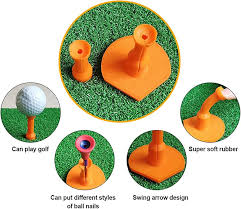 Tees de Goma BIGULA para Golf: Durabilidad y Práctica
