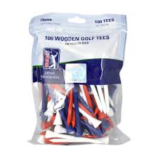 Tees de Madera PGA TOUR 100 x 7cm