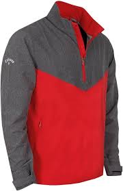 Chaqueta de Viento Callaway Golf Heathered 1/4 Zip - Mediana