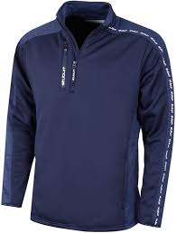 Sudadera Stuburt Hombre Radar Malgura Media Zip Golf - Midnight Marl