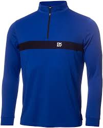 Suéter de Golf DKNY Torneo Hombre 1/4 Cremallera - Cobalto - S
