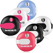 6 Contadores de Golf Mini Clickers - Puntuación hasta 12 Golpes