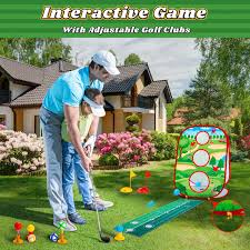 Divertido Juego de Golf para Niños: Palos
