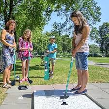 YZZT Juego de Golf Infantil - 14 Piezas con Ruedas