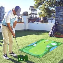 Alfombra de Golf Portátil para Entrenamiento y Juego Casual