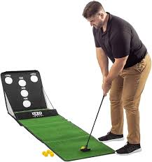 Kit de Putting Izzo Arcade: 6 Pelotas y Putter Universal