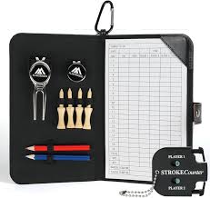 Organizador de Golf de Piel Flintronic: Todo en Uno