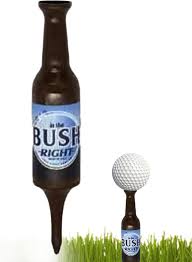 Tees de Golf Divertidos con Botella de Cerveza