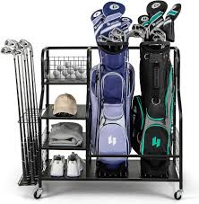 Organizador COSTWAY para Palos de Golf - 3 Compartimentos