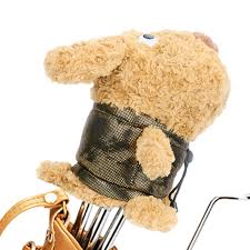 Funda de Golf de Peluche Animal Fabixoin