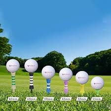 Tees de Golf de Bambú Castle - Paquete de 30