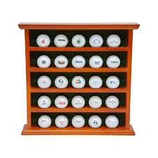 Exhibidor de Pelotas de Golf Longridge - Gabinete de Madera 25
