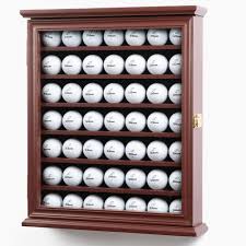 Estuche de Madera Maciza para Pelotas de Golf DECOMIL