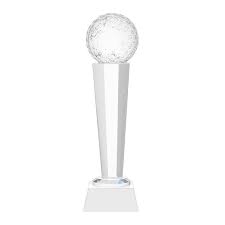 Trofeo de Golf de Cristal SUPERFINDINGS 6.8x23cm
