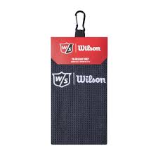 Toalla Tri Fold Wilson Unisex Negra