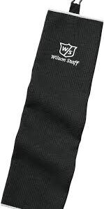 Toalla de Golf Tri Fold Wilson - Negra Unisex