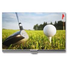 Tarjetero Deportivo de Golf Personalizado