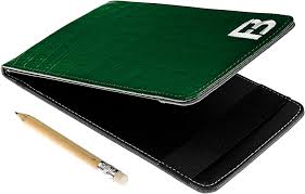 Tarjetero de Golf Premium Fuzzy Bunkers - Cuero Elegante