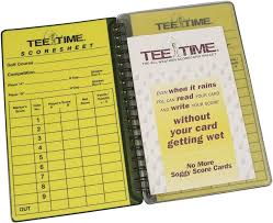Masters - Libreta de Puntuaciones de Golf Verde