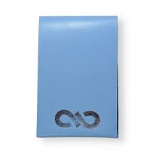 Libro de Puntuaciones Dagaz 'Azul Bebé' con Foil Plateado