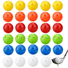 Bolas de Golf Coloridas Lepidi - 30 Piezas