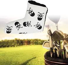 Funda de Golf MamimamiH con Diseño de Calavera