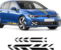 Calcomanía Personalizada para VW Golf 8 MK8 R Line GTI GTD GTE 2020-2021