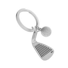 Llavero Premium de Hierro con Bola de Golf