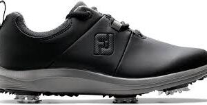 FootJoy ECOMFORT: Zapatos de Golf Mujer Negro/Carbón 38 EU