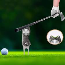 FGXY 2 Piezas Marcadores de Pelota y Herramienta de Divot para Golf