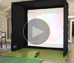 Caja de Simulador de Golf Indoor - 6 Tamaños Disponibles