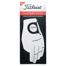 Guante de Golf Titleist Players Flex Blanco