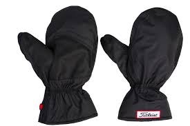 Manoplas de Golf Título Winter para Hombre - Negros