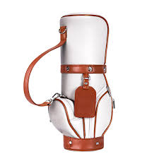 Bolsas Cruzadas de Cuero para Pelotas de Golf