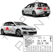 Kit de Reparación de Pintura para Volkswagen Golf GTE MK7