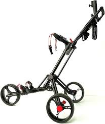 Carrito de Golf Plegable de Aluminio 3 Ruedas