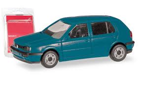 MiniKit Volkswagen Golf III Turquesa - Herpa 012355-009