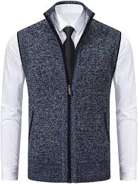 Chaleco de Invierno para Hombre con Forro Polar