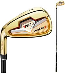 Juego de 7 Palos de Golf de Hierro para Golfistas Zurdos y Diestros